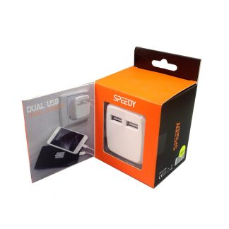 Dual Port USB Charger Wall Plug
